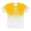 Men's t-shirt Yellow/White