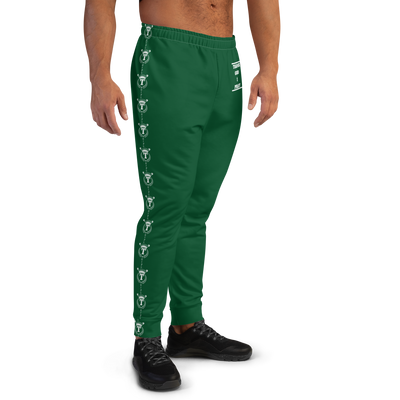 Men's Joggers Forest Green/White
