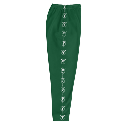 Men's Joggers Forest Green/White