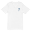 V-Neck T-Shirt Blue Logo